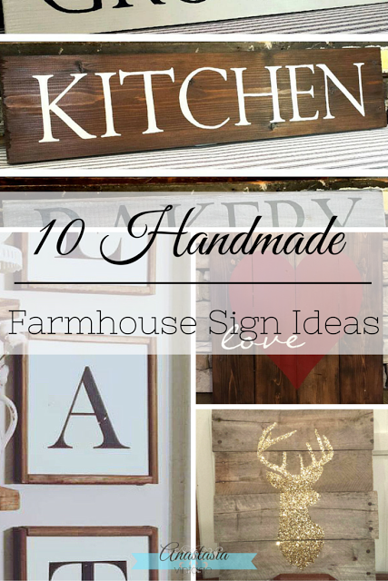 handmade painted signs farmhouse rustic vintage