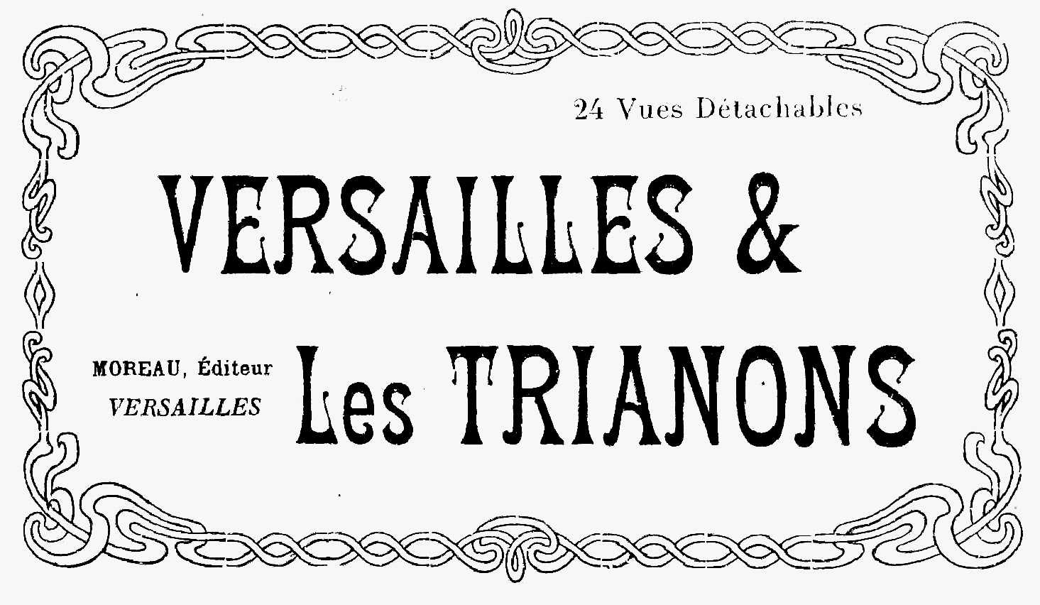 8 Beautiful Antique French Typography Printable   Postcard Book Cover ...