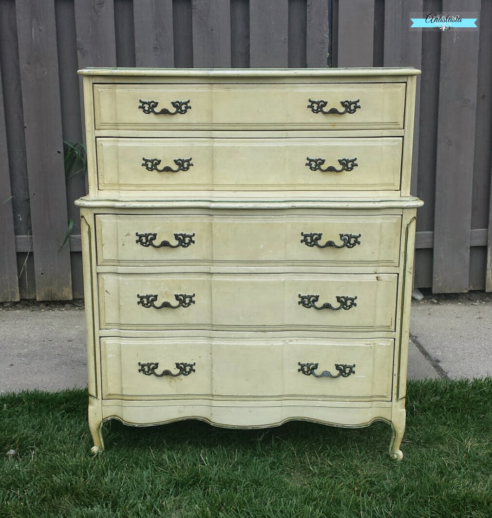 french provincial dresser before