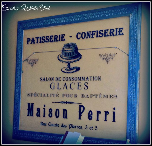 Personalized French Bakery Sign