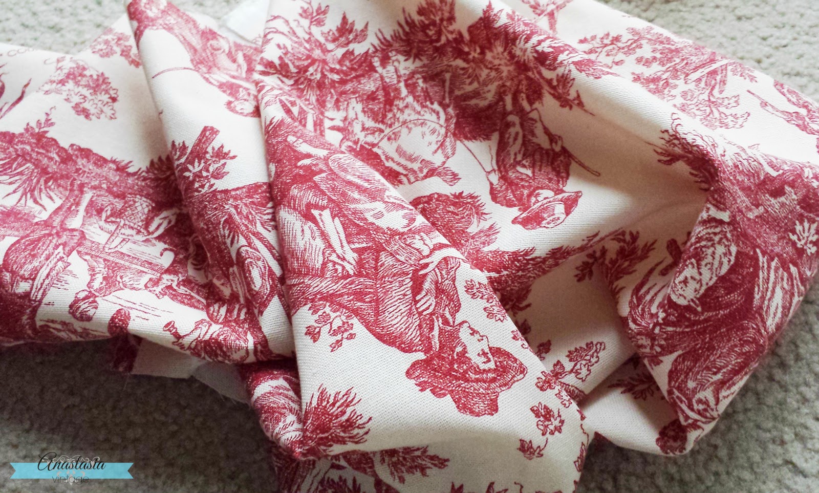 red toile