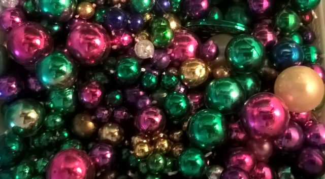 Mardi Gras beads