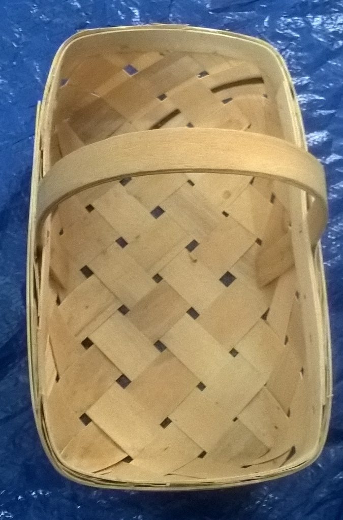 Turn a “Disposable” Gift Basket into an Attractive Utensil Caddy