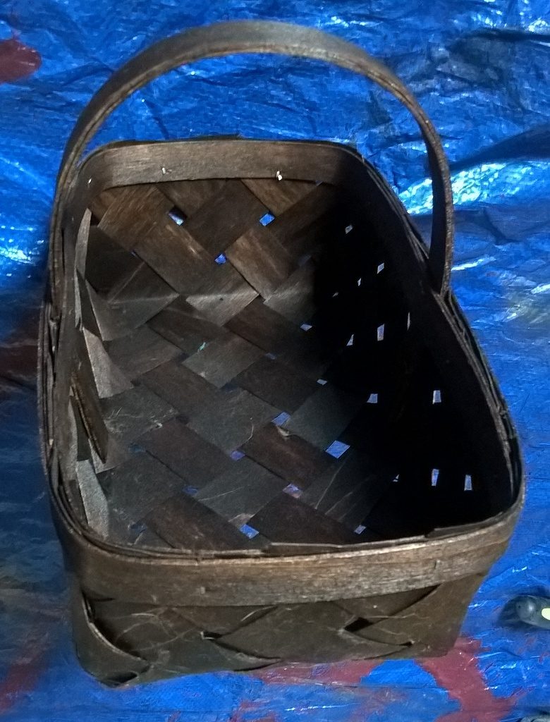 Turn a “Disposable” Gift Basket into an Attractive Utensil Caddy