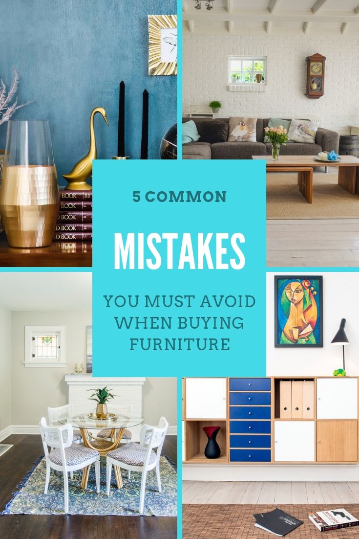 Common Mistakes Avoid When Buying Furniture